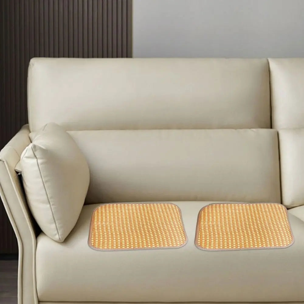 Gifts Breathable Summer Cooling Seat Cushion Thickening Car Seat Cushion Ice Silk Rattan Sofa Mats Non-slip Cool Mat Oasis Select