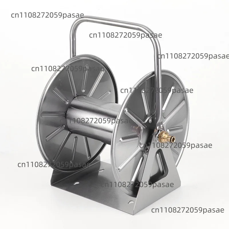 Gardening Water Pipe Storage Rack Stainless Steel Storage Set Household Watering Artifact Soft Coil Pipe Water Pipe Car Bonsai Oasis Select C
