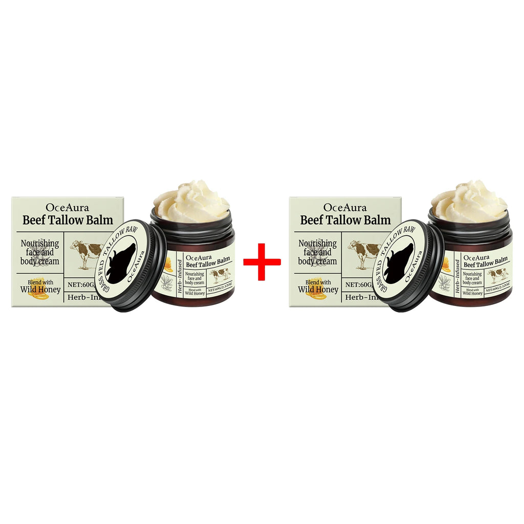 OceAura Butter Skin Moisturizing Cream Strengthen Firming Improving Elasticity Fades Fine Lines Honey Facial Nourishing Creams Oasis Select 60g Boxed X 2PCS