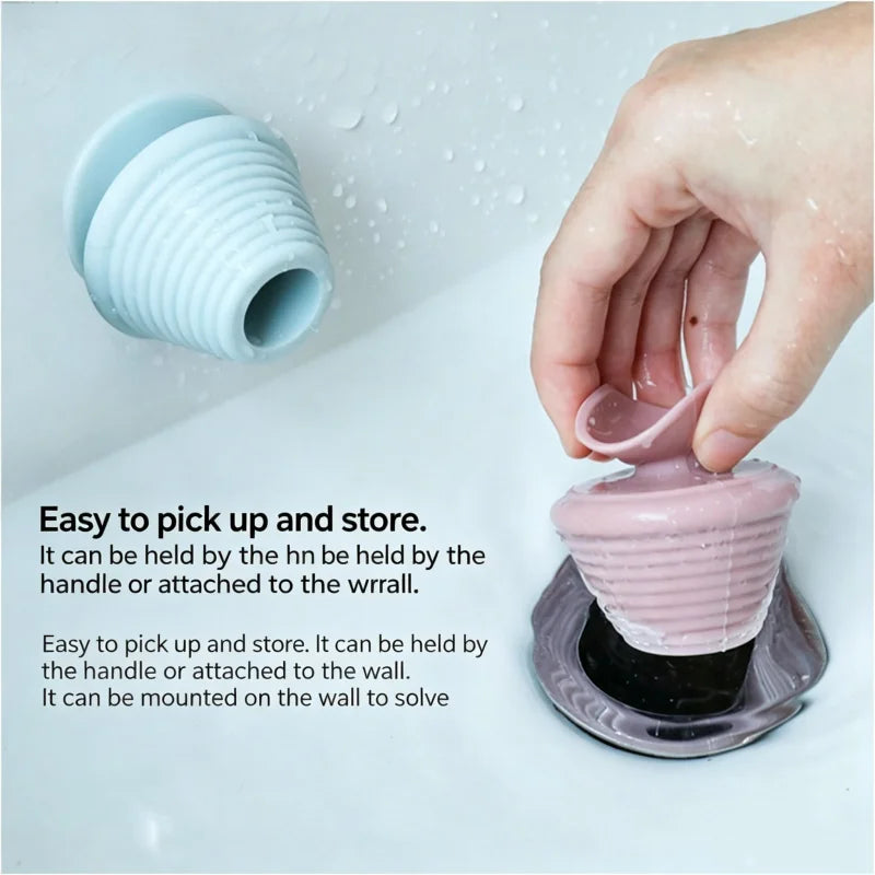 1PCS Universal Silicone Bathtub Stopper Replacement Sink Drain Anti Clogging Bath Plug Kitchen Bathroom Accessorie Oasis Select