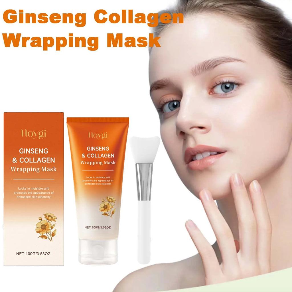Hoygi Ginseng Collagen Peel-Off Mask – Firm & Brighten Skin Peel-Off Face Mask Oasis Select