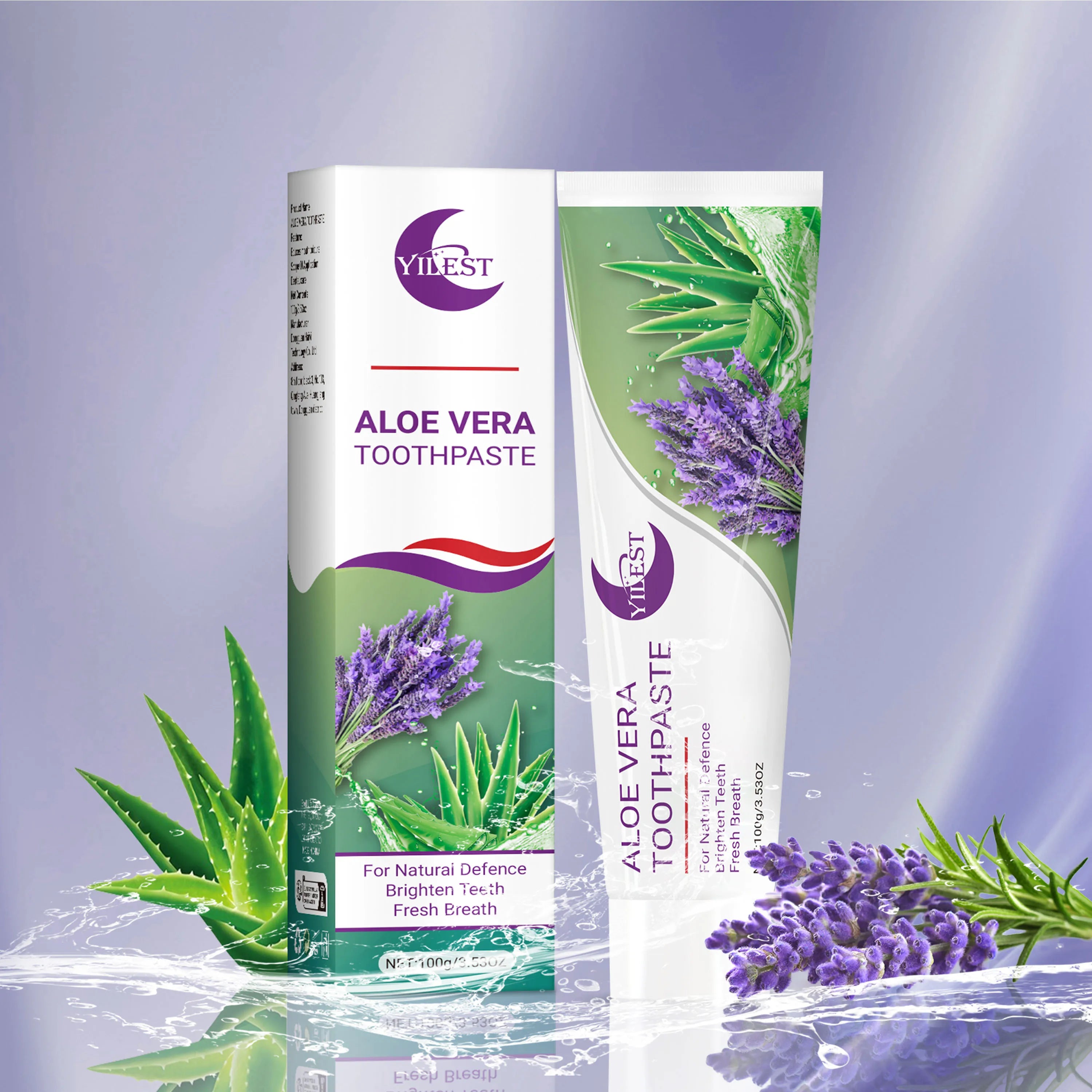Aloe Vera & Lavender Natural Whitening Toothpaste 100g