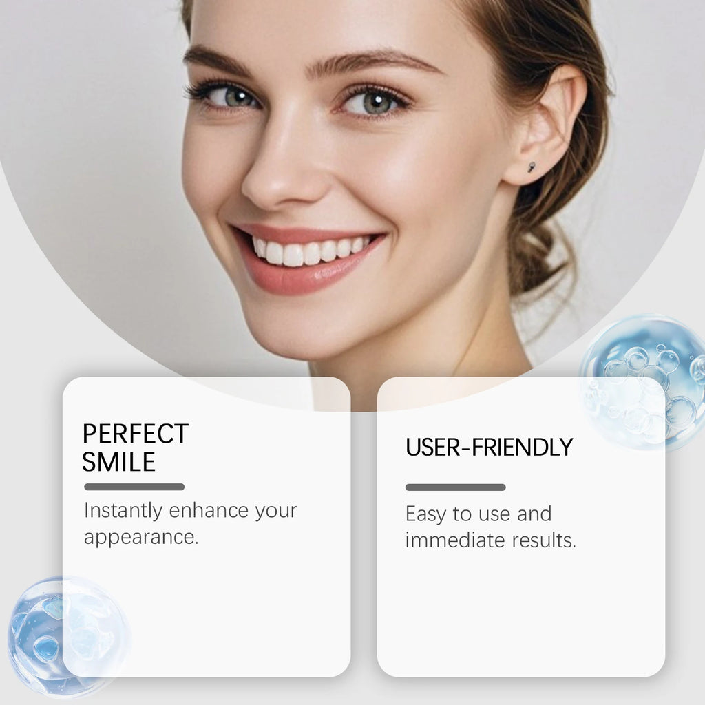 Snap-On Cosmetic Veneers – Reusable Fake Teeth Upper & Lower Cosmetic Dental Veneer Oasis Select