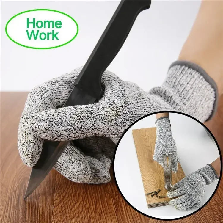 Cut Resistant Gloves Food Grade Level 5 Protection, Safety Kitchen Cuts Gloves for Mandolin Slicing, Fish Fillet Oasis Select
