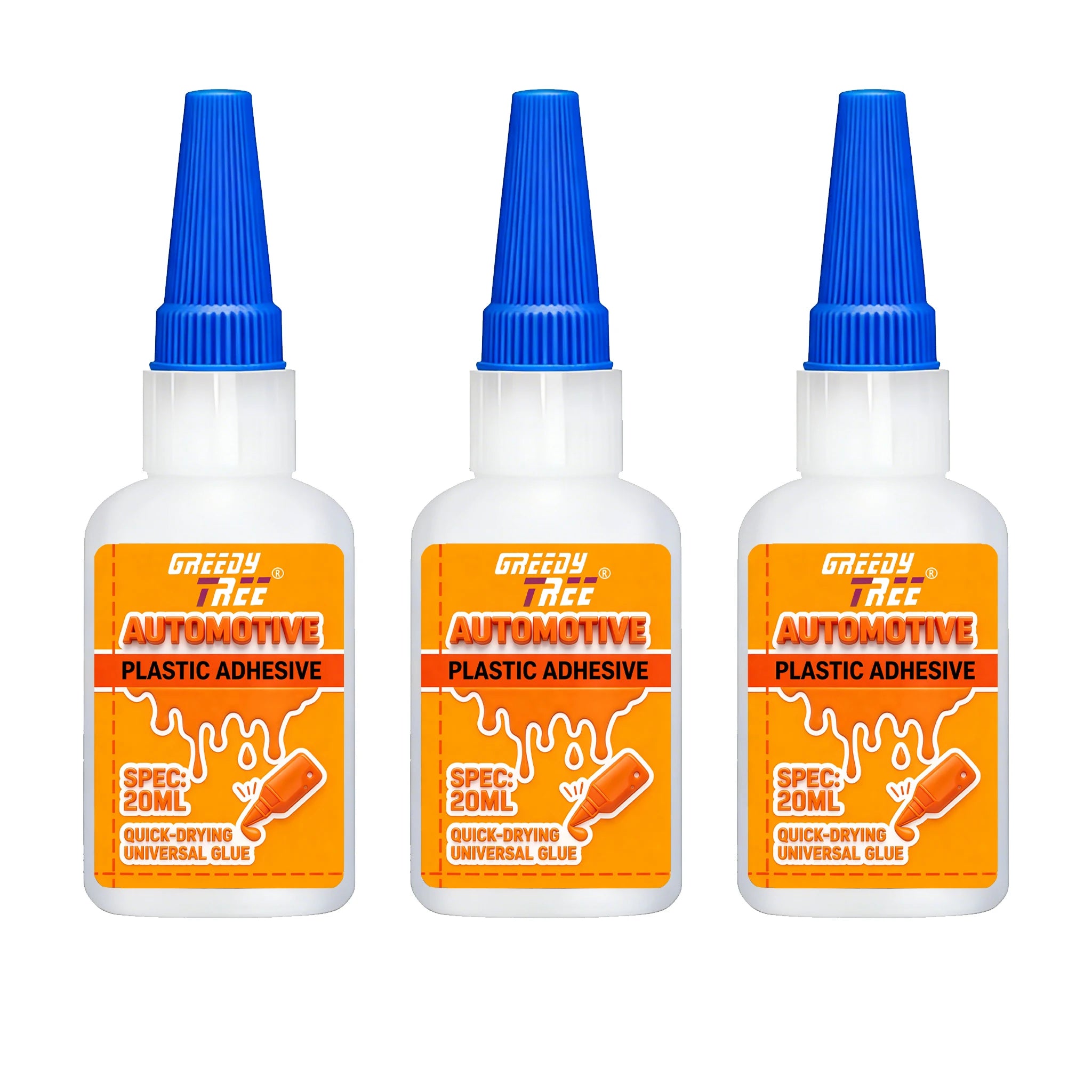 Automotive Plastic Adhesive – Universal Quick-Dry Car Repair Glue
