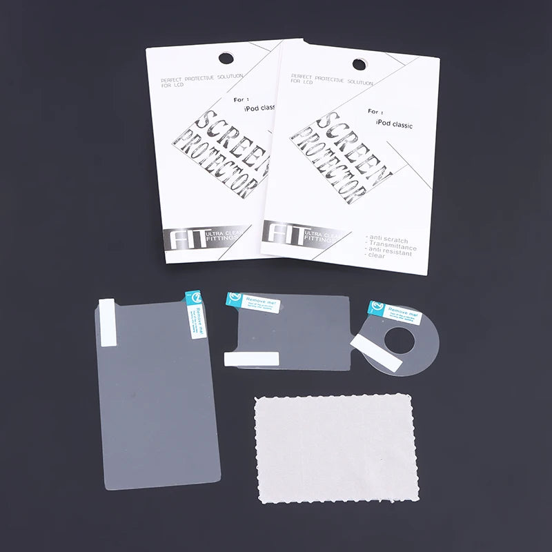 Clear Protector Film For Classic 6th 7th 80GB 120GB 160GB Protective Film(Screen + Turntable + Back Cover Film) Oasis Select