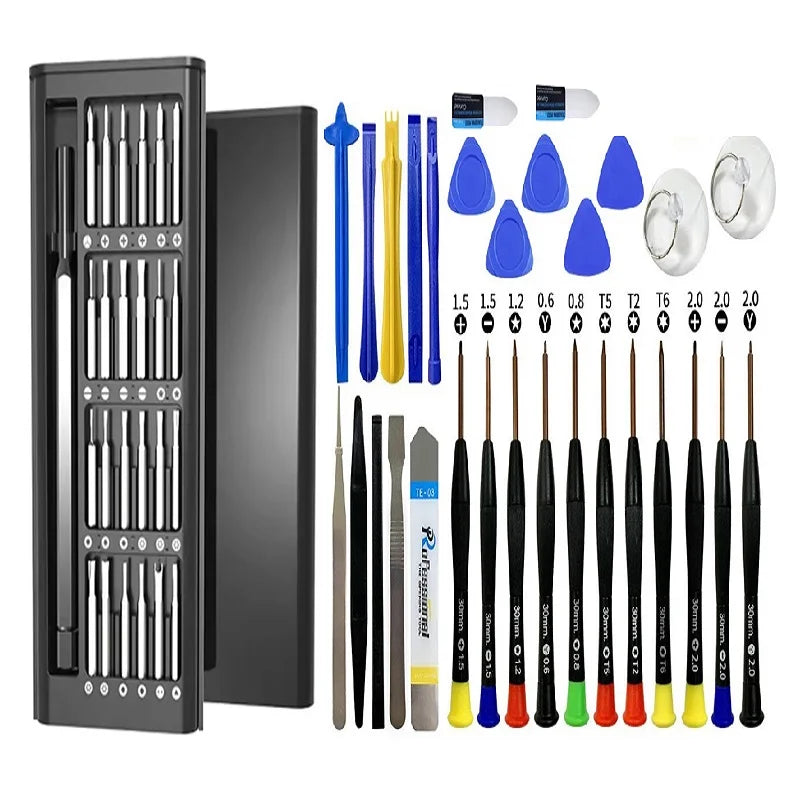 53 in 1 Screwdriver Set Phillips Torx Hexagonal Flat Head Magnetic Screwdriver Head for iPhone For Smart Home PC Phone Repair Oasis Select 53 in 1