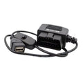 OBD Hardwire Kit 5V ACC Power ACC Hardwire Kit 24 Hours Parking Monitoring with USB Female Port Accessory for Dash cam Oasis Select Default Title