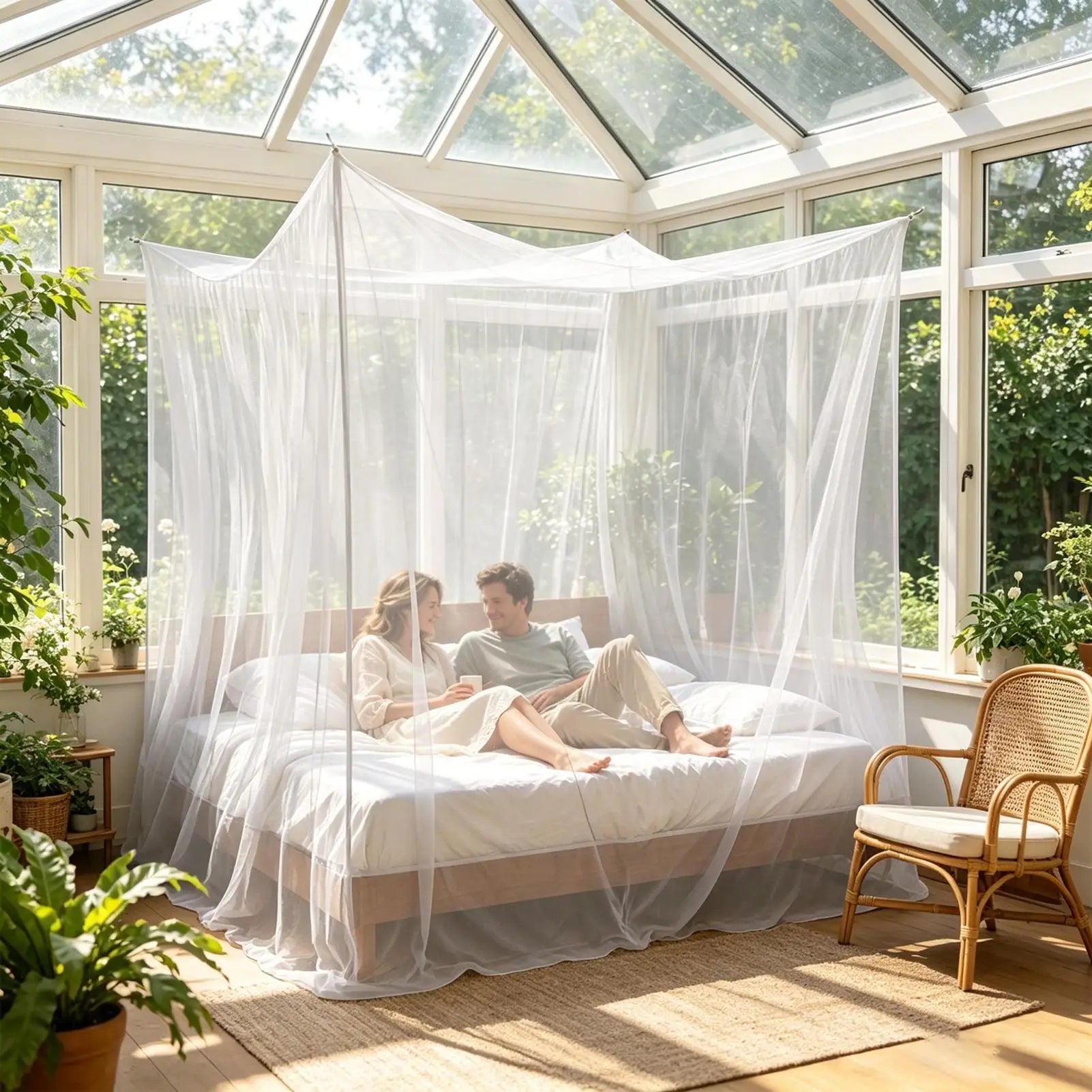 Mosquito Nets Breathable Portable Garden Camping Mosquito Net Large Outdoor Travel Mosquito Insect Proof Tent Patio Netting Oasis Select