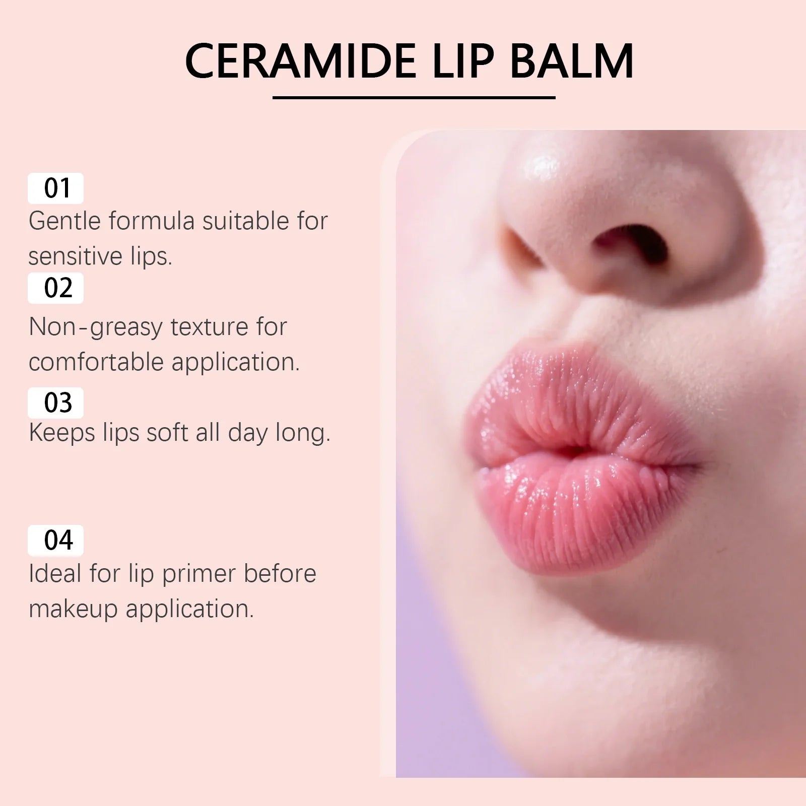 Hoygi Ceramide Lip Balm – Brightening & Hydrating Repair Lip Balm Oasis Select