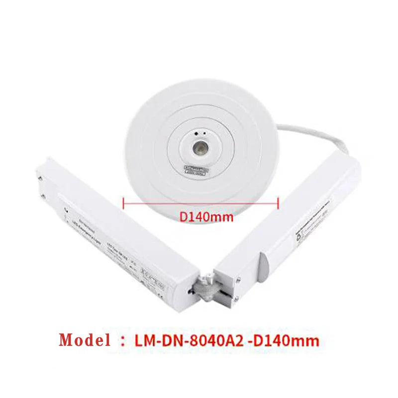 3W LED Emergency Downlight | Fire-Retardant | 3-Hour Backup
