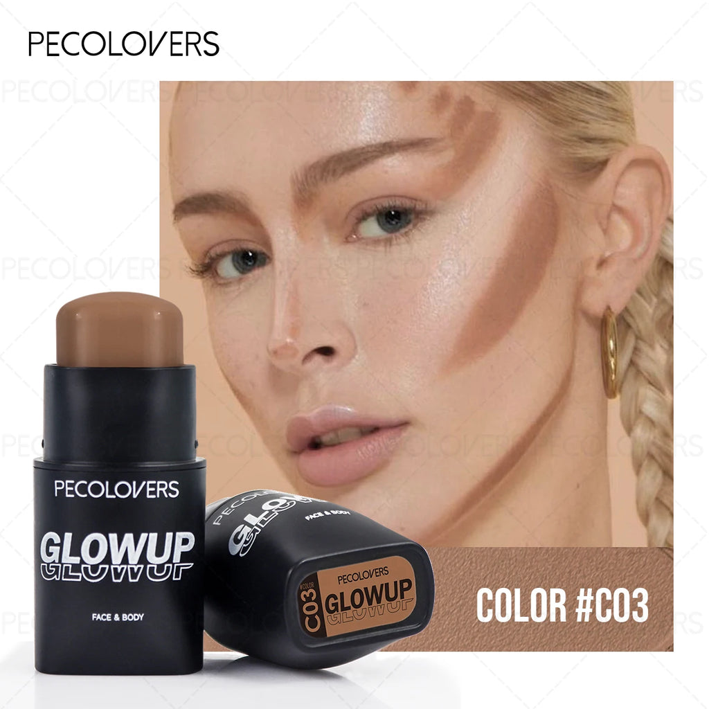 Natural 3D Contouring Cream – Bronzer & Highlighter for Beginners