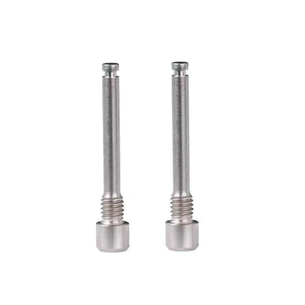 Brake Titanium Bolt Pin Inserts Screw Screw Titanium Bolts 1 Pair 2-4N.M Bicycle Disc Hot New Quality Material Oasis Select Silver