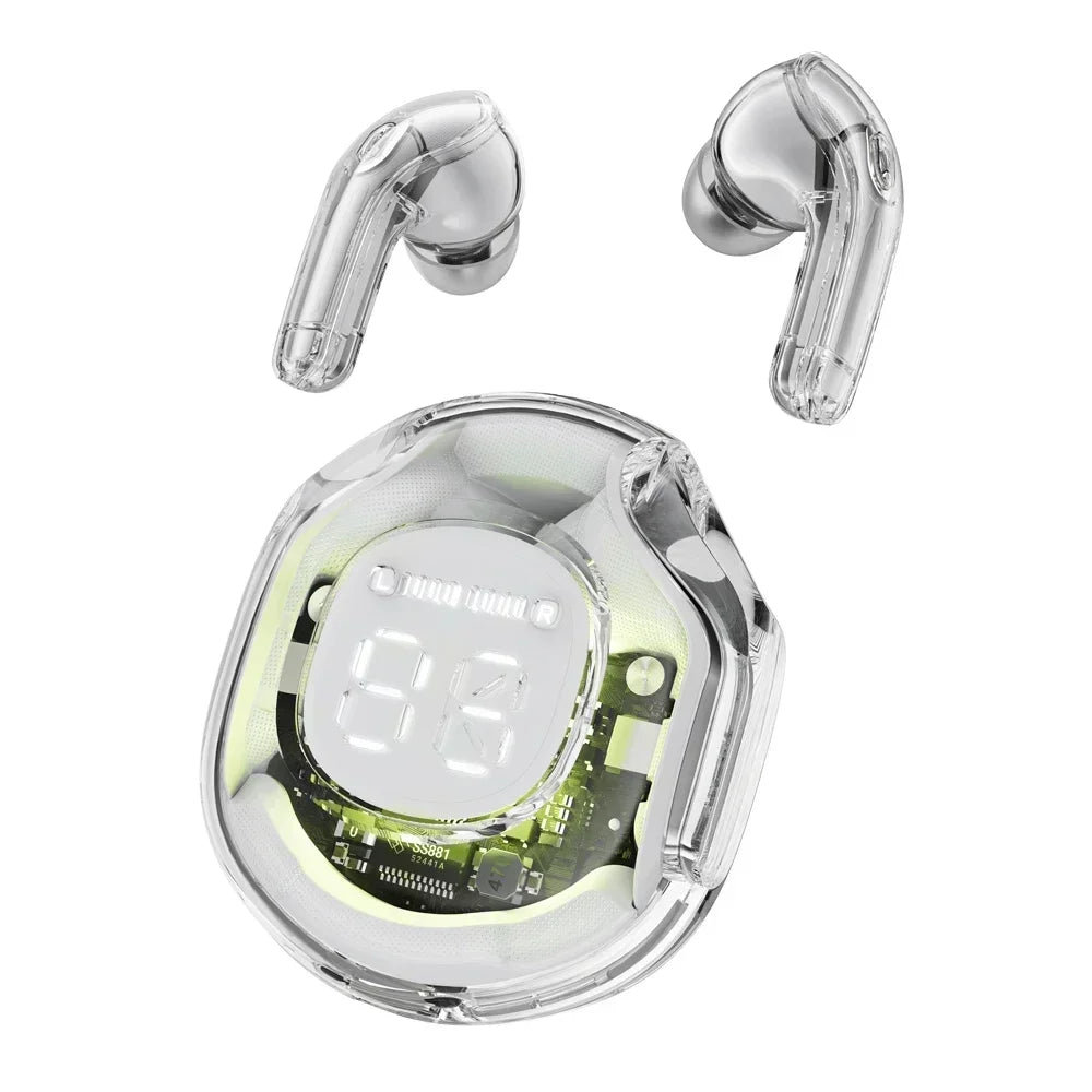 NEW T8 TWS Wireless Earphone Bluetooth 5.3 Headphones Sport Gaming Headsets Oasis Select White
