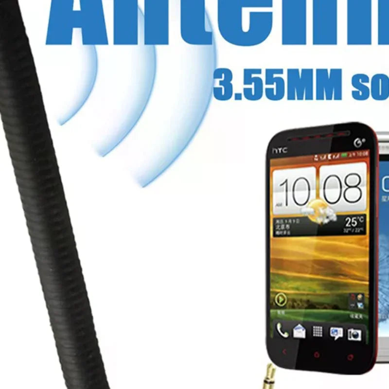 6dBi Cell Phone Signal Booster Antenna Portable Phone Signal Enhancement Portable Antenna 3.5mm Jack Signal Amplifier Phone Tool Oasis Select