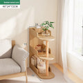 Multi-functional Household Goods Bedside Table Small Storage Cabinet Bedroom Bedside Very Narrow Crevice Small Cabinet Oasis Select 3 layers C