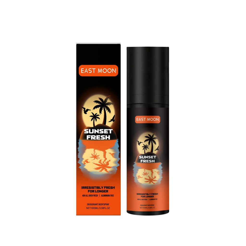 East Moon Fruity Men's Underarm Deodorant Body Spray 100ml Men's Deodorant Spray Oasis Select