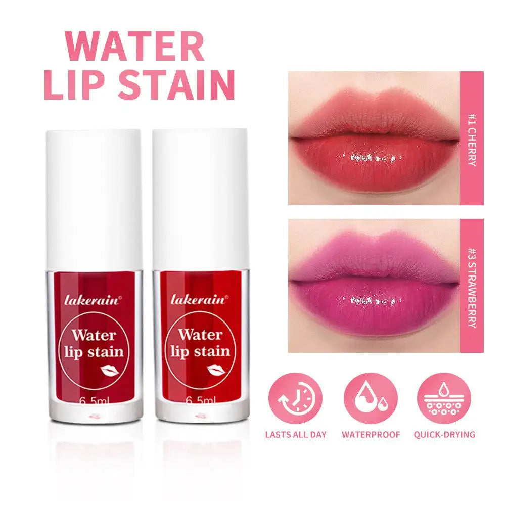 Lakerian Water Lip Stain Moisturizing Water Tint Lip Glaze Long Lasting Hydration Non-Stick Waterproof Lip Tint Natural Makeup Oasis Select