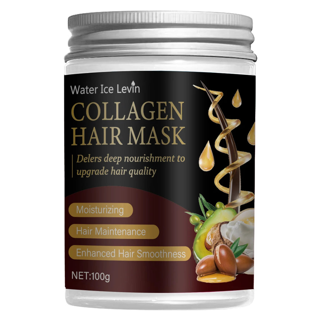 Collagen Hair Mask with Argan & Coconut Oil | Deep Nourishment Deep Conditioning Mask Oasis Select Nourishing