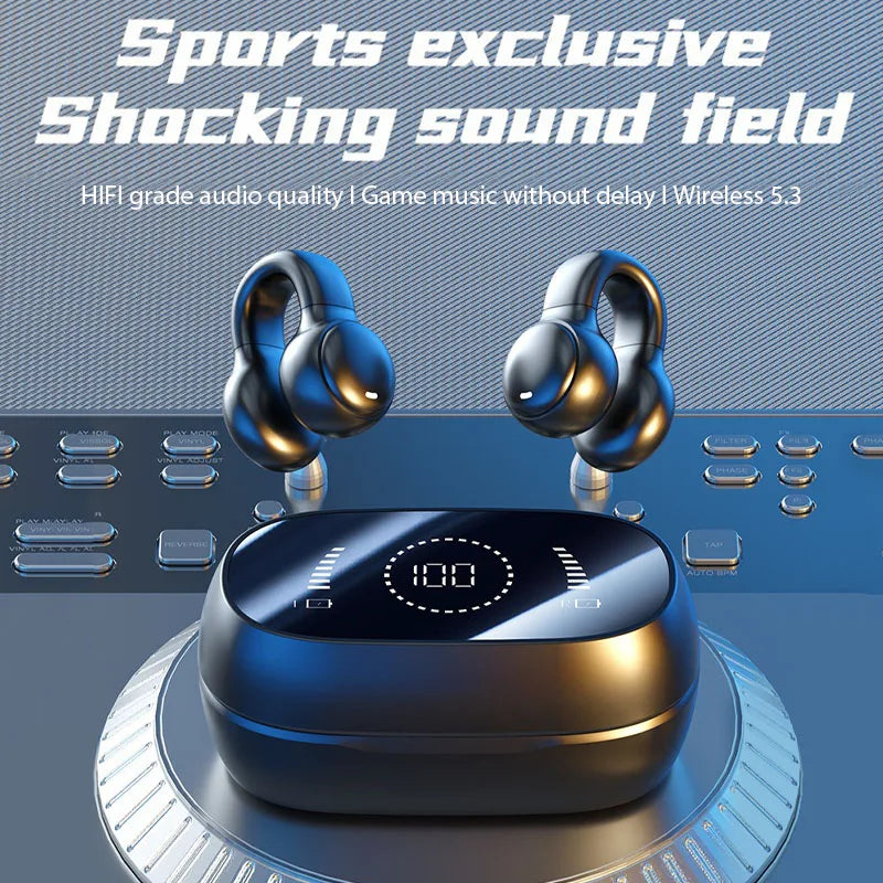 Original M47 Wireless Earbuds Bluetooth Headset Charging Earphones Bone Conduction Headphones Sport With Mic free Oasis Select