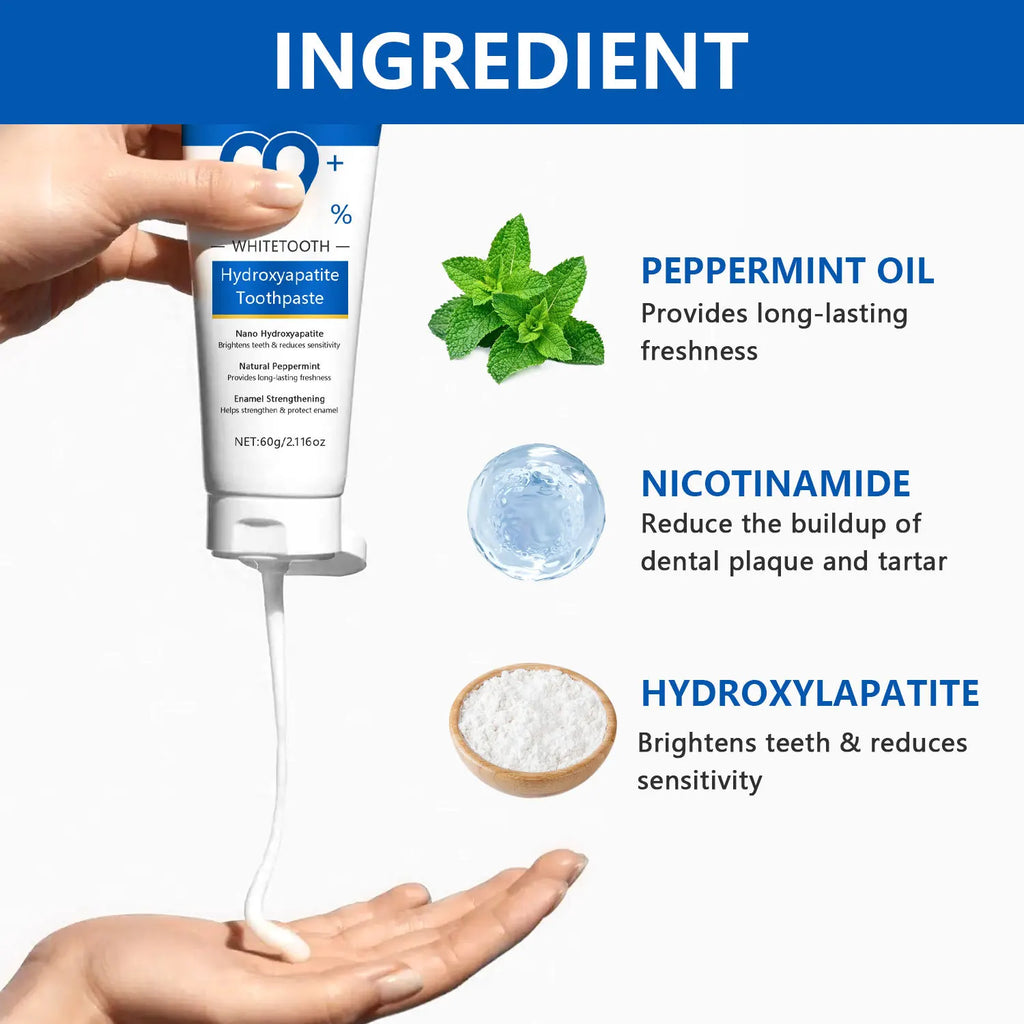 Lanemay Hydroxyapatite Toothpaste – Whitening & Sensitivity 60g