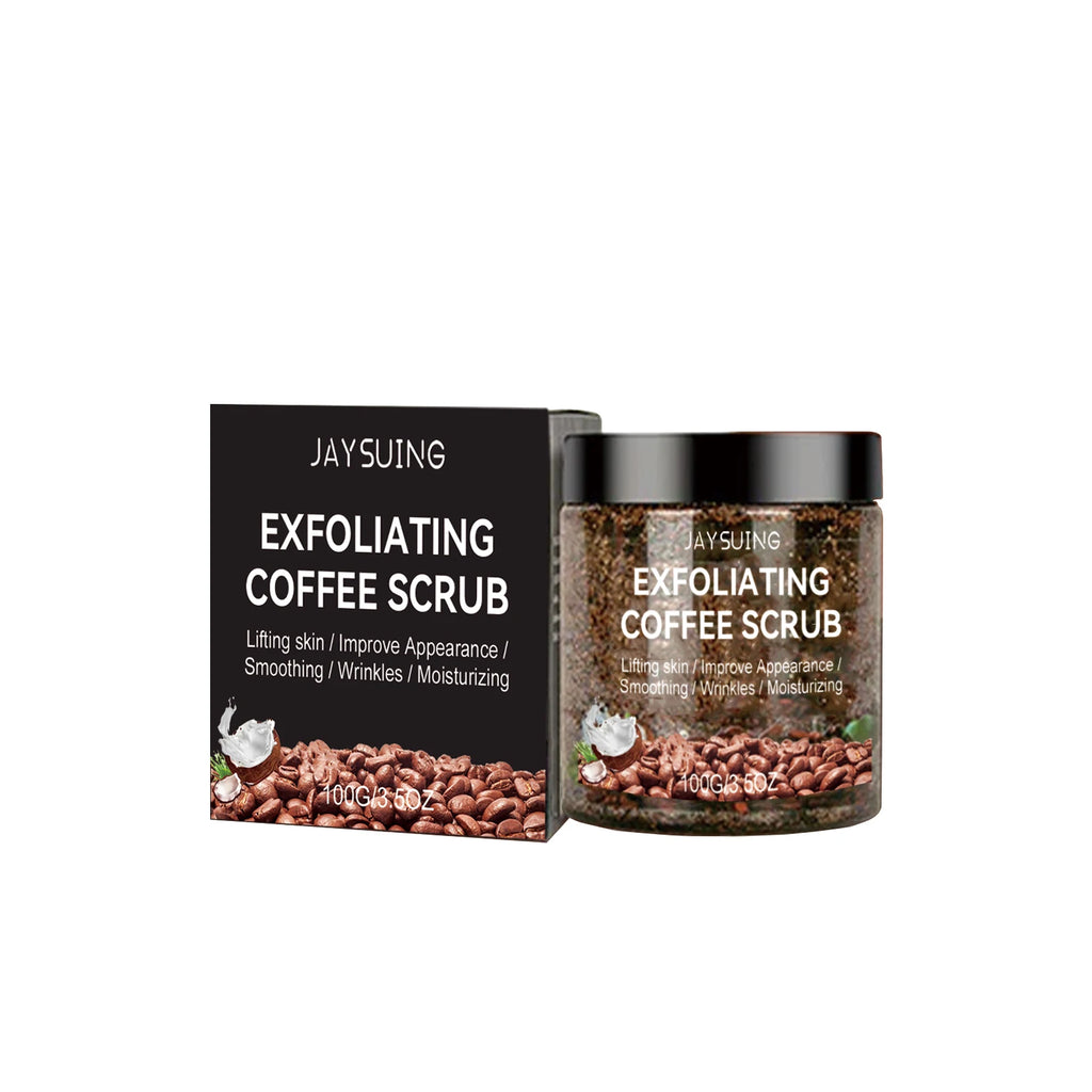 Jaysuing Coffee Body Scrub – Exfoliate, Smooth & Brighten Skin Body Exfoliating Scrub Oasis Select 100g 100g