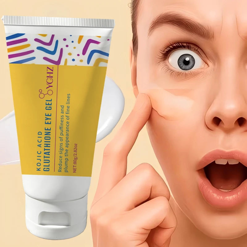 Kojic Acid & Glutathione Eye Cream – Dark Circles & Bags
