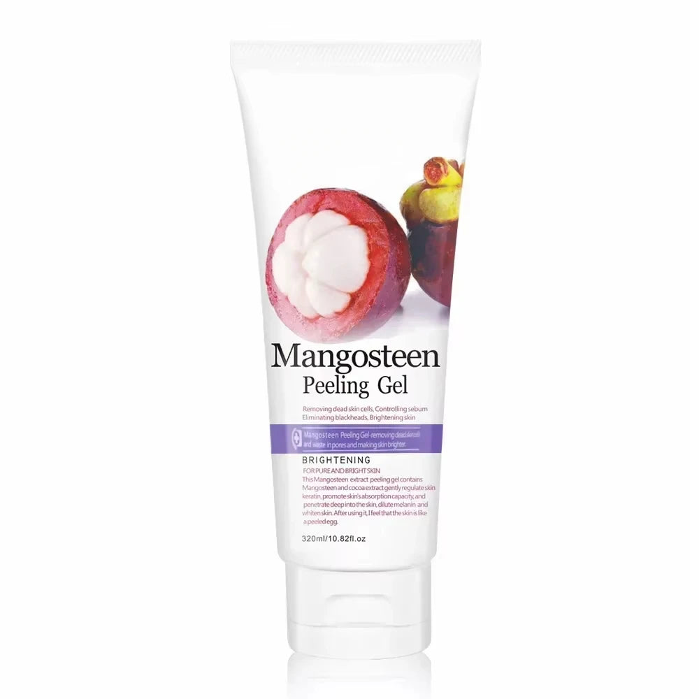 Exfoliating Peeling Gel 320ml – Cucumber, Pomegranate & Apple Facial Exfoliating Gel Oasis Select mangosteen