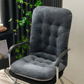 Cotton Chair Cushion & Backrest Pillow 45×93cm | Washable