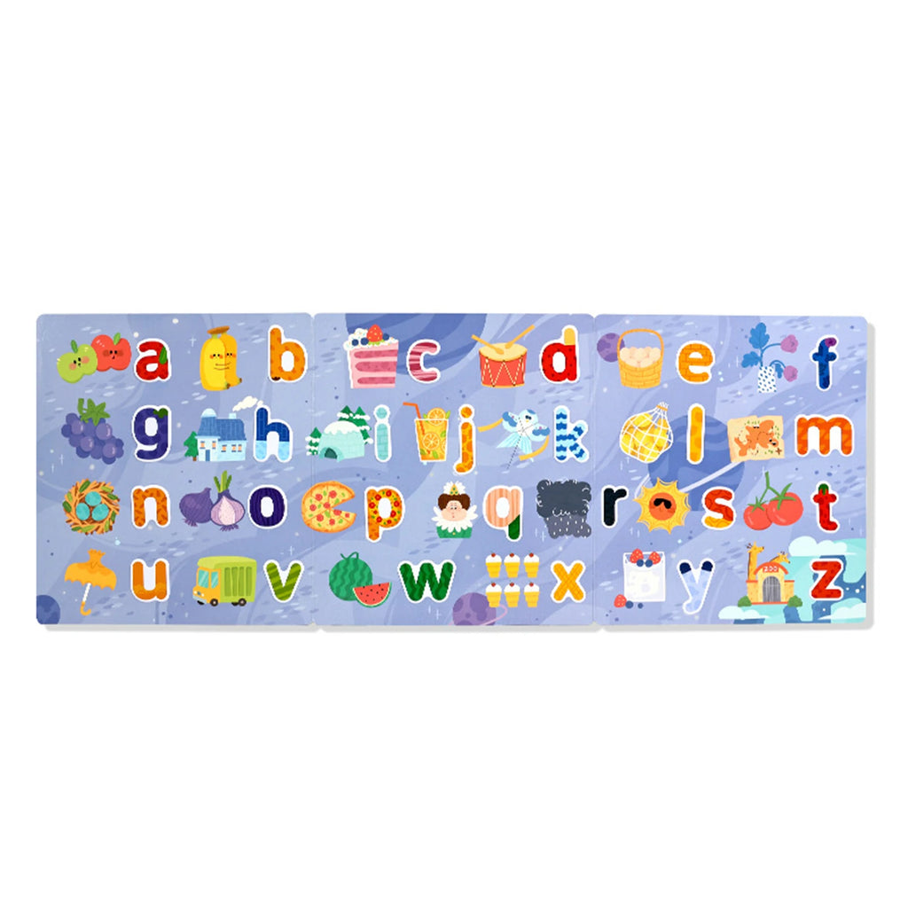 Reusable Kids Sticker Book – Color Learning Toddler Activity