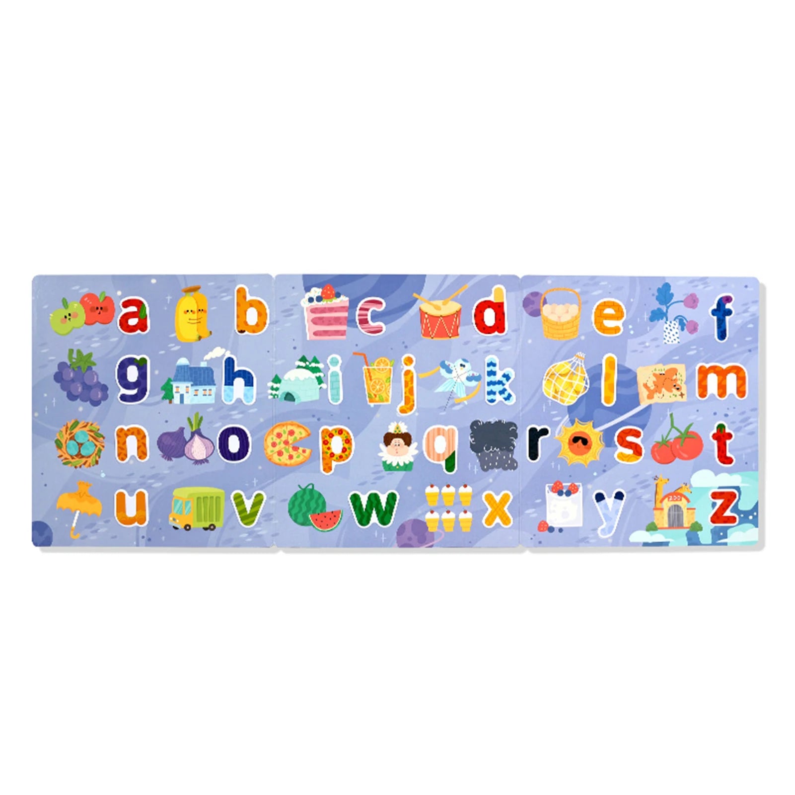 Reusable Kids Sticker Book – Color Learning Toddler Activity