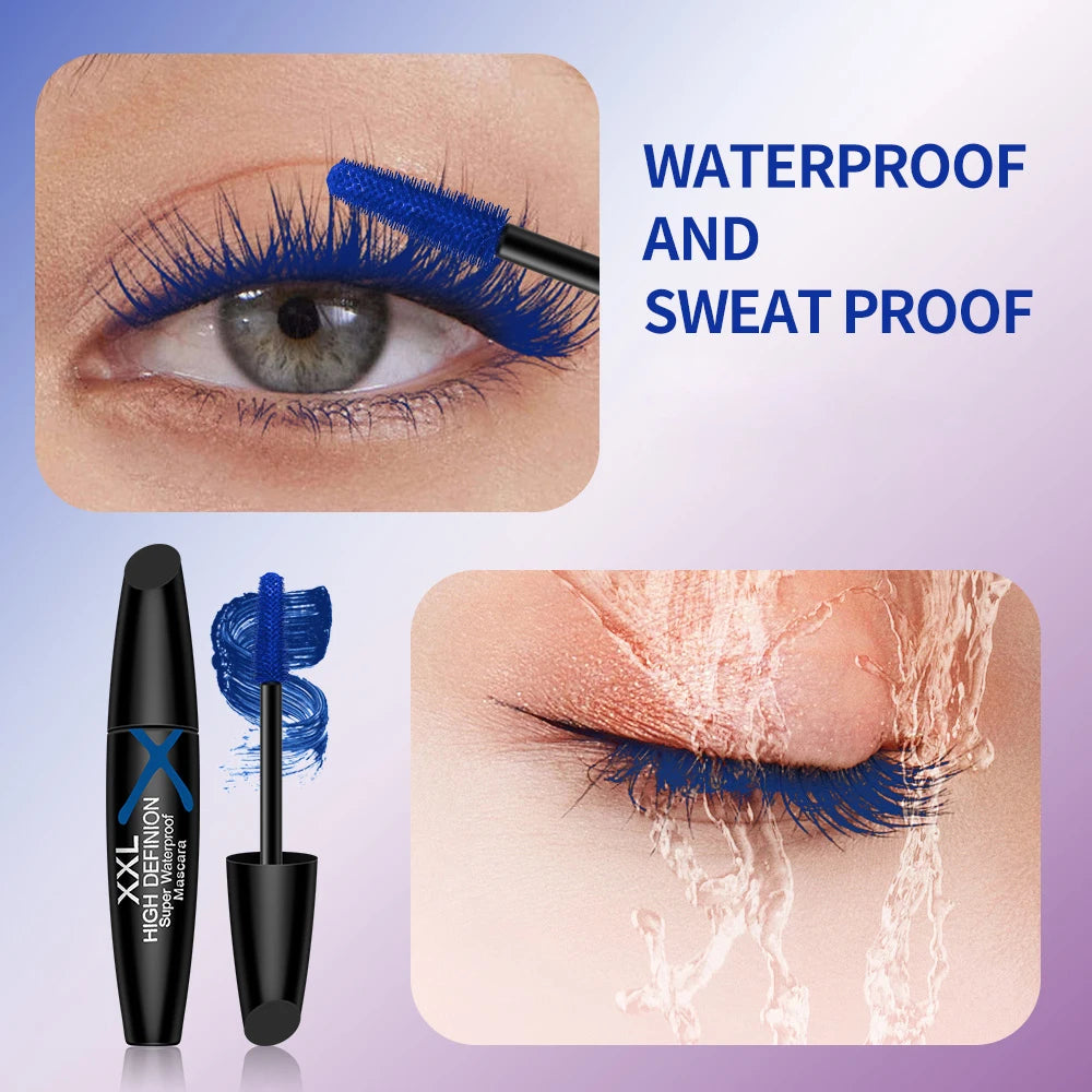 Multicolor Waterproof Eye Black Mascara – Sweatproof Party Makeup Colored Mascara Oasis Select