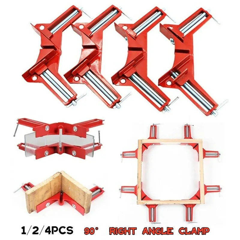 90° Right Angle Clamp for Woodworking & Picture Frames | Zimir Right Angle Clamp Oasis Select 2pcs