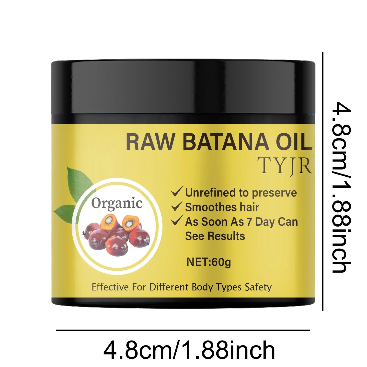 Raw Batana Oil Hair Mask – Repair Dry Damaged & Frizzy Hair Hair Mask Conditioner Oasis Select