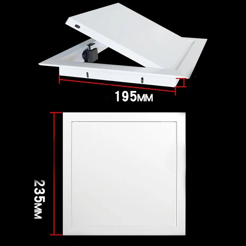 Aluminum Alloy Access Panel Easy-Snap Opening Flush Inspection Hole Removable Inspection Port Hatch Decoration Universal Oasis Select