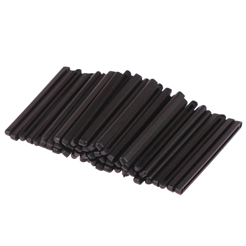 50 Pcs/set Pet Clipper Blade Parts Replacement Blade Guides White Black Pet Clipper Blade Accessories Oasis Select Black
