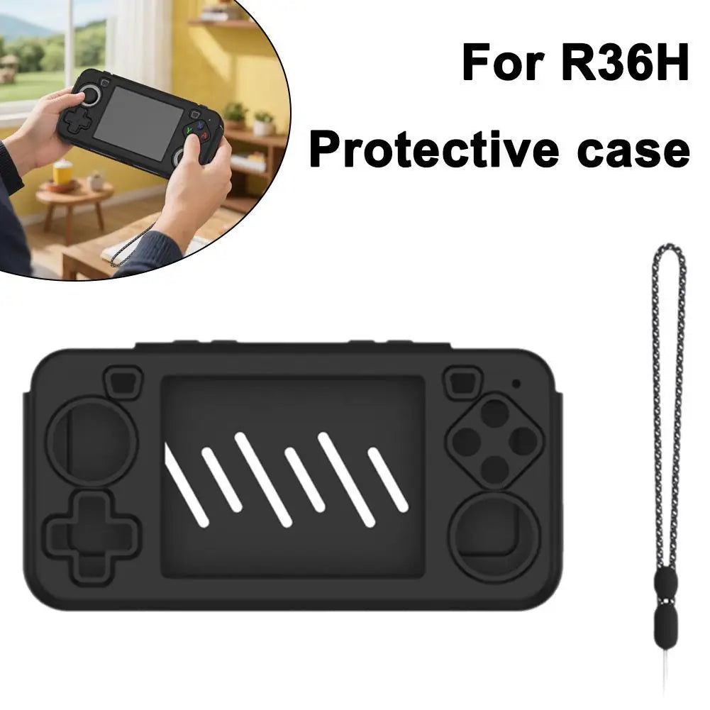 Silicone Protective Case for R36H Retro Handheld Console
