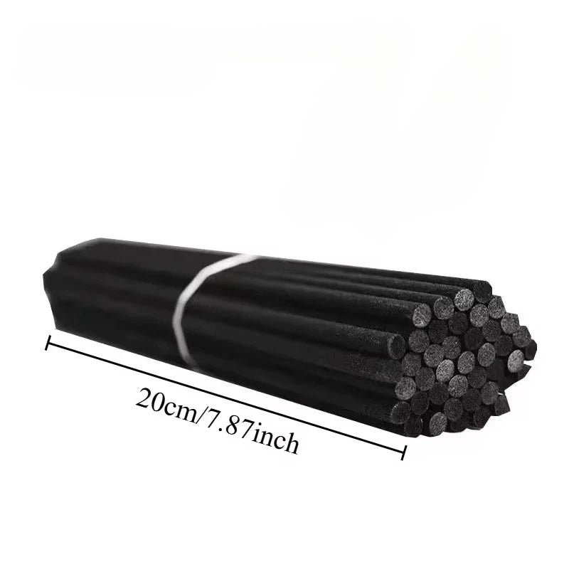 100/200pcs Aromatherapy Sticks, Diffuser Sticks, Black Pink Fragrance Diffusing Strips, Long-lasting, for Indoor Use in Bathroom Oasis Select
