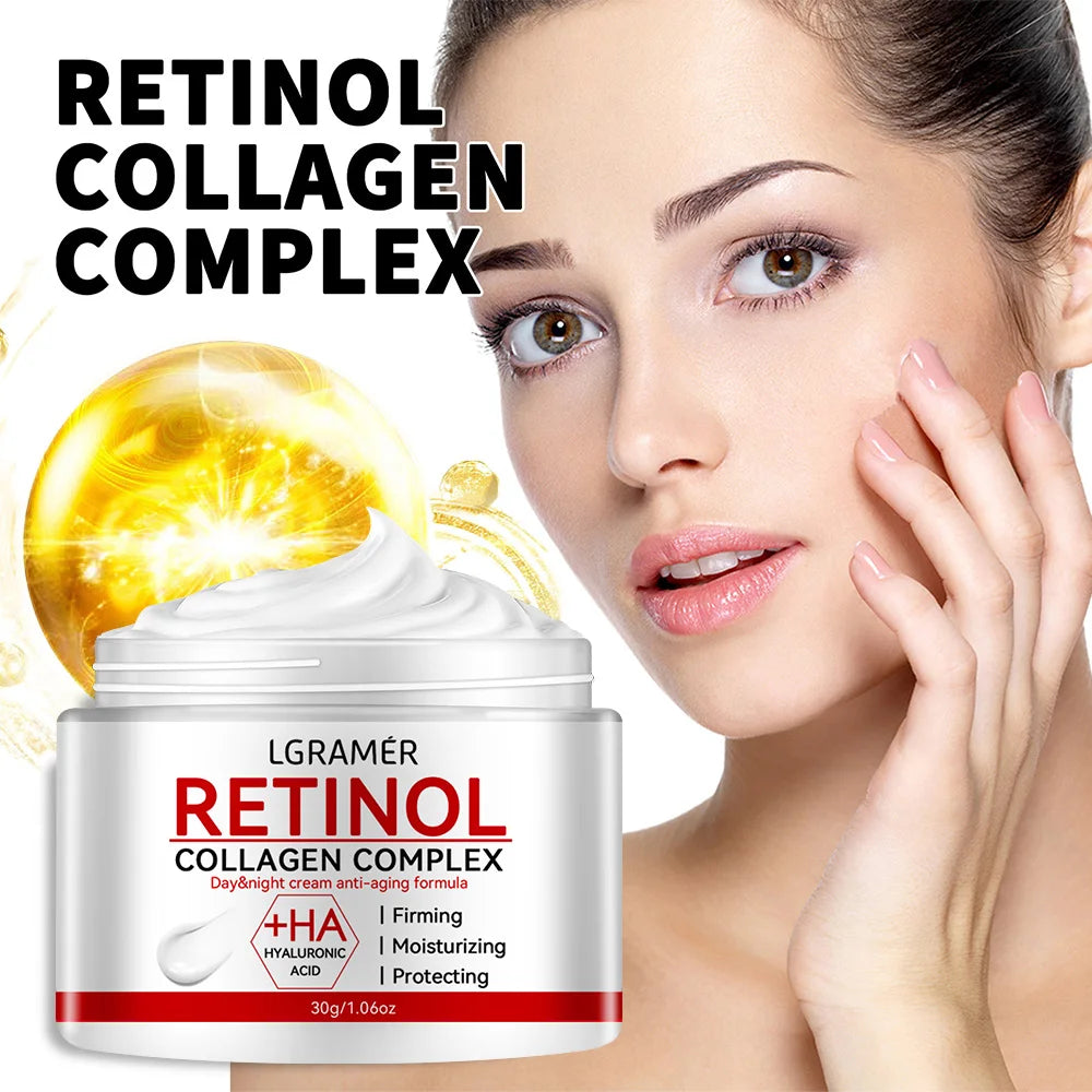 LGRAMER Retinol Collagen Firming Face Cream – Moisturizer