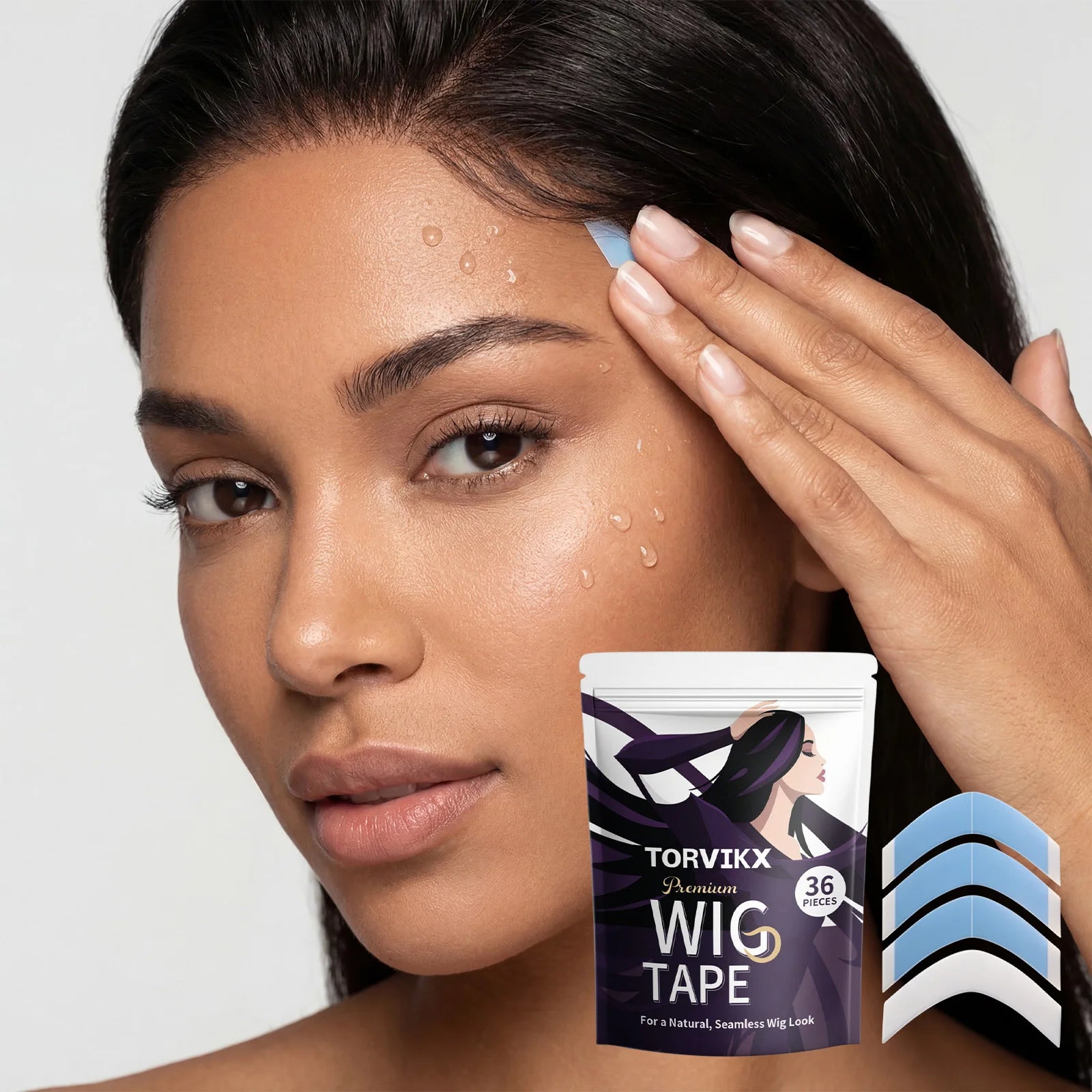 Wig tape, invisible Strong Hold wig band styling auxiliary tape, easy to wear, daily styling care tool Oasis Select