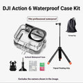 70M Waterproof Housing Case for DJI OSMO Action 6 – Dive Shell