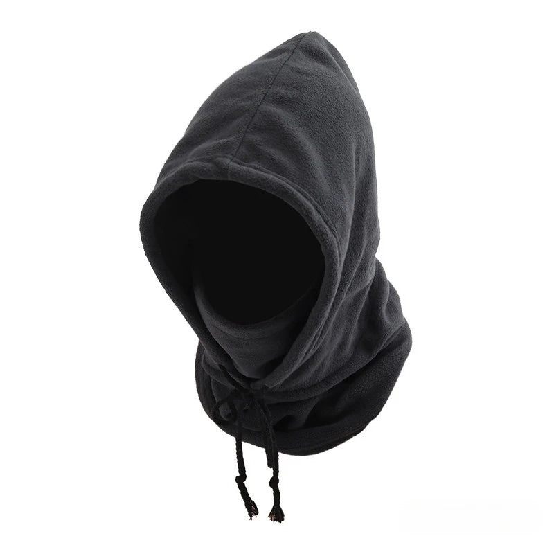 Fashion Polar Fleece Women Men Balaclava Winter Hat Beanies Warmer Windproof Full Face Ski Mask Caps Men Bonnets Scarves Oasis Select GRAY