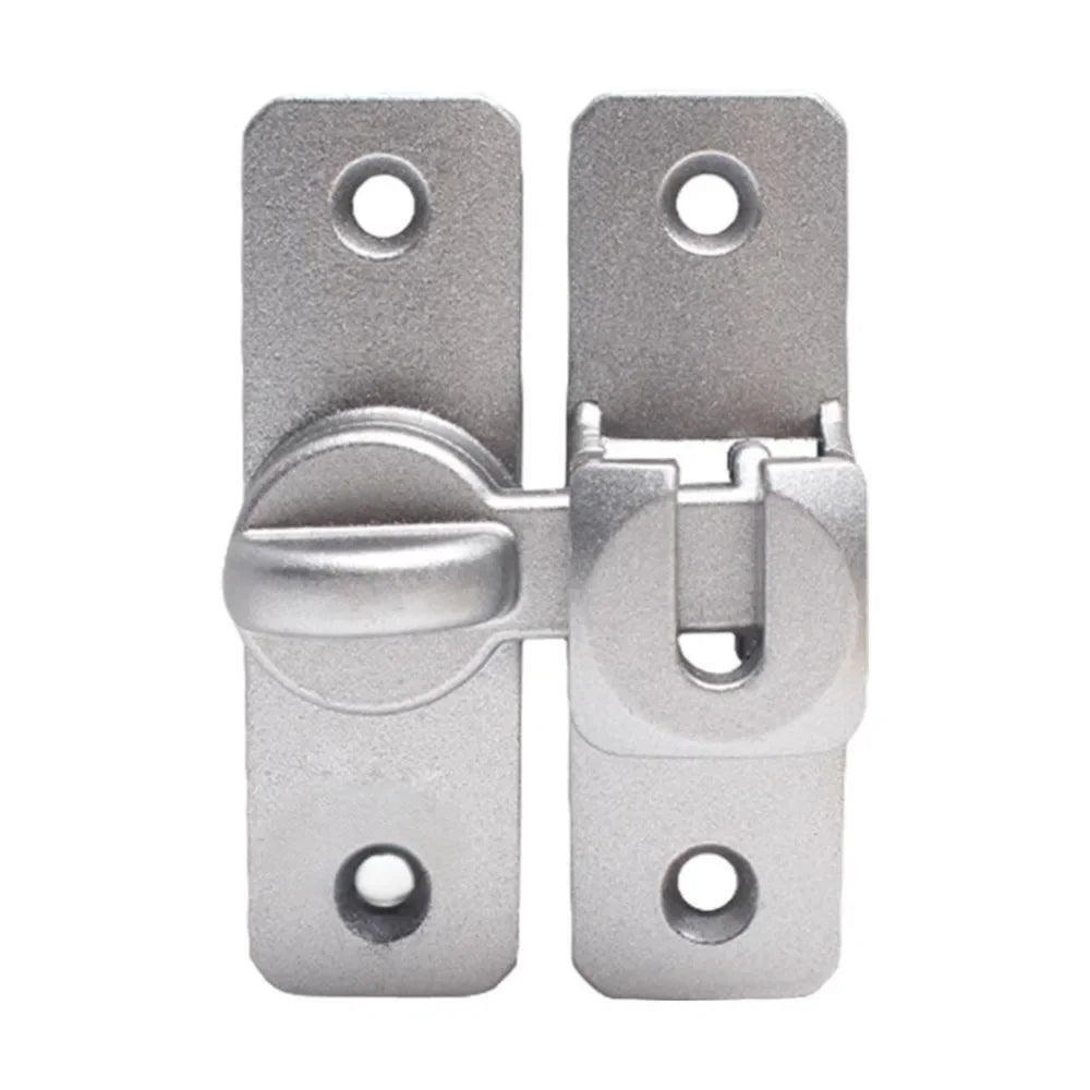 Aluminum Sliding Door Flip Latch Lock | No-Drill Security Bolt