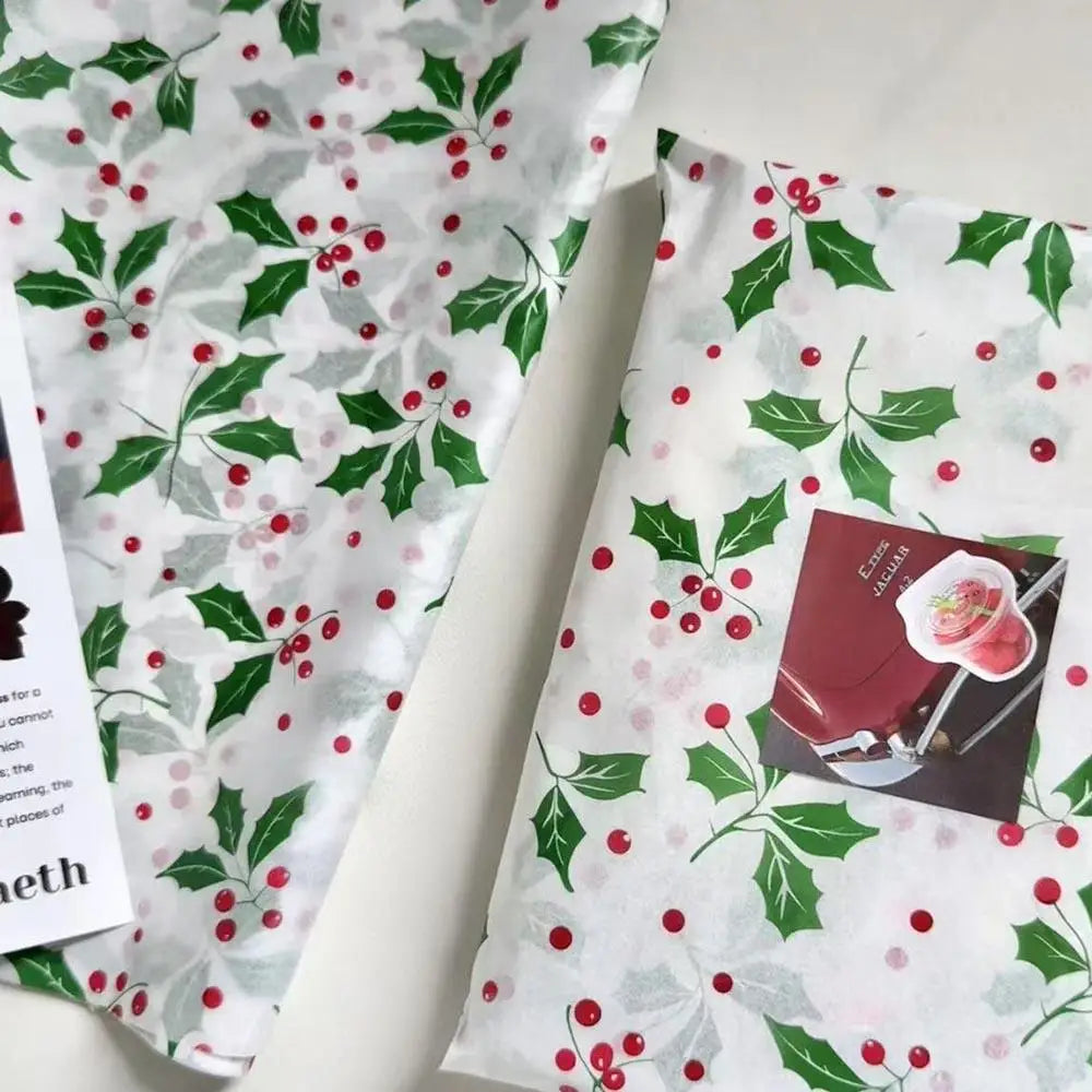 Ins Pink Wavy Dots Snow Pear Paper Gift Wrapping Paper Small Fresh Bouquet Wrapping Paper Gift Paper Diy Handmade Materials Oasis Select Style C 2