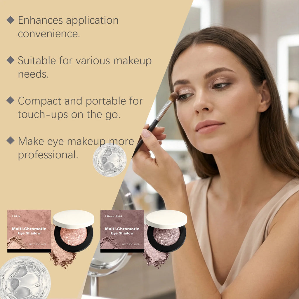 Matte & Shimmer Eyeshadow Palette – Waterproof, Blendable 3.5g Eyeshadow Palette Oasis Select