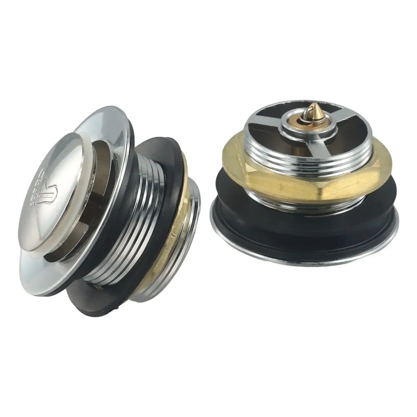 1/2x Bathroom Drian Up Shower Tub Bathtub Waste Drain Floor Drain Home Accessories Kitchen Replacement Part Oasis Select