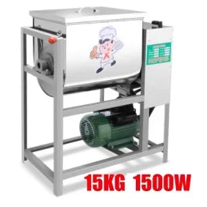 15kg Commercial Dough Mixer 1500W – Electric Flour Kneading Machine