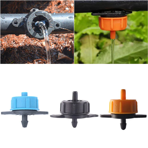 100pcs Drip Irrigation Emitters Micro Connectors 2L/4L/8L Premium Drippers Garden Irrigation System Oasis Select