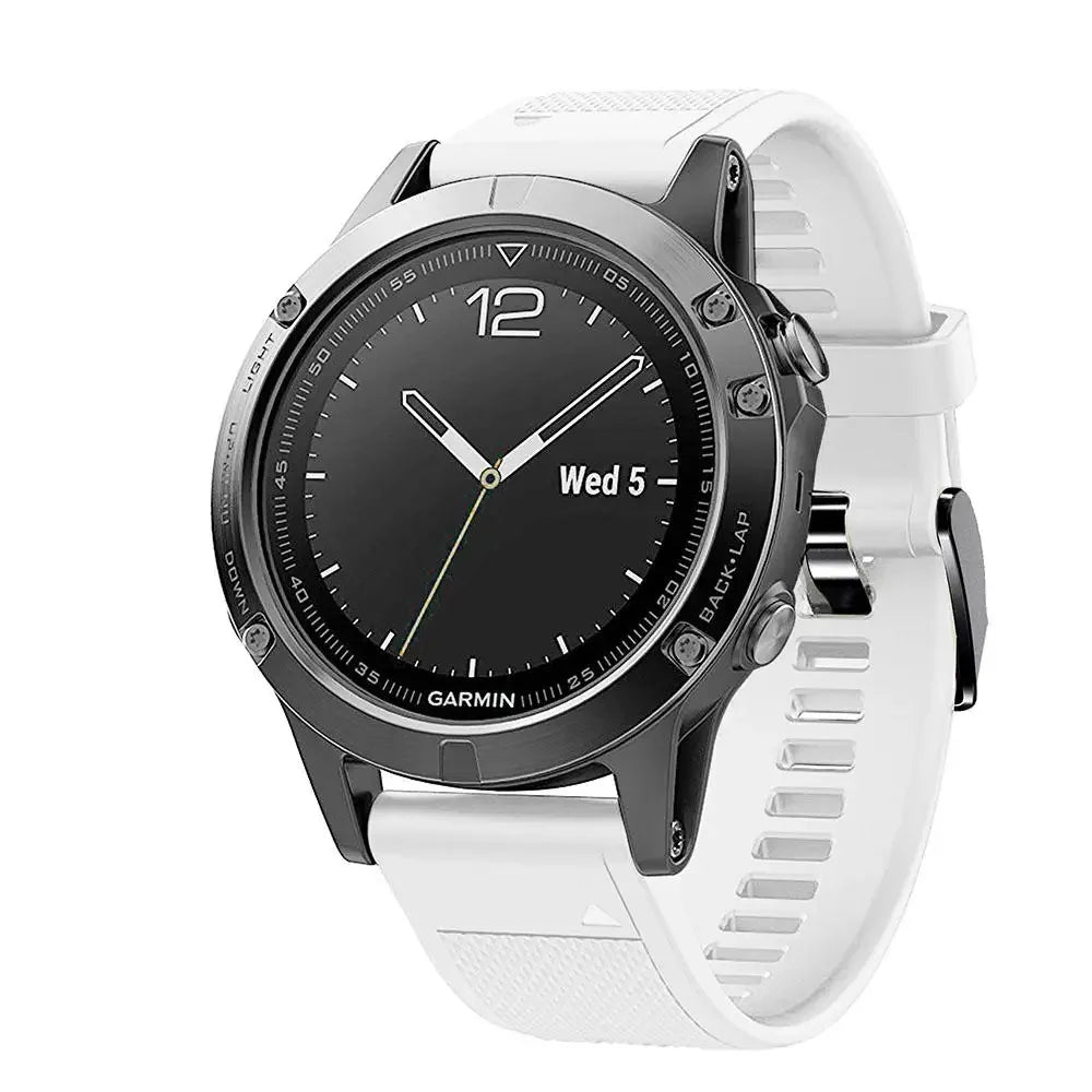 Silicone Watch Band for Garmin Fenix 7S 6S 5S – 20mm Strap Watch Replacement Band Oasis Select