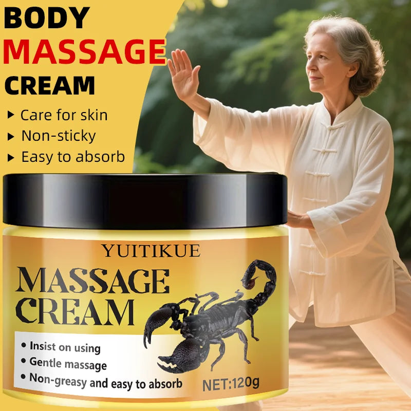 YUITIKUE Body Massage Cream 120g – Hydrating & Nourishing